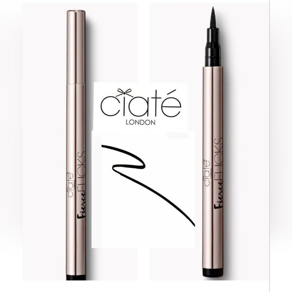 CIATE LONDON fierce flicks precision tip liquid liner in black NWT - Picture 7 of 8